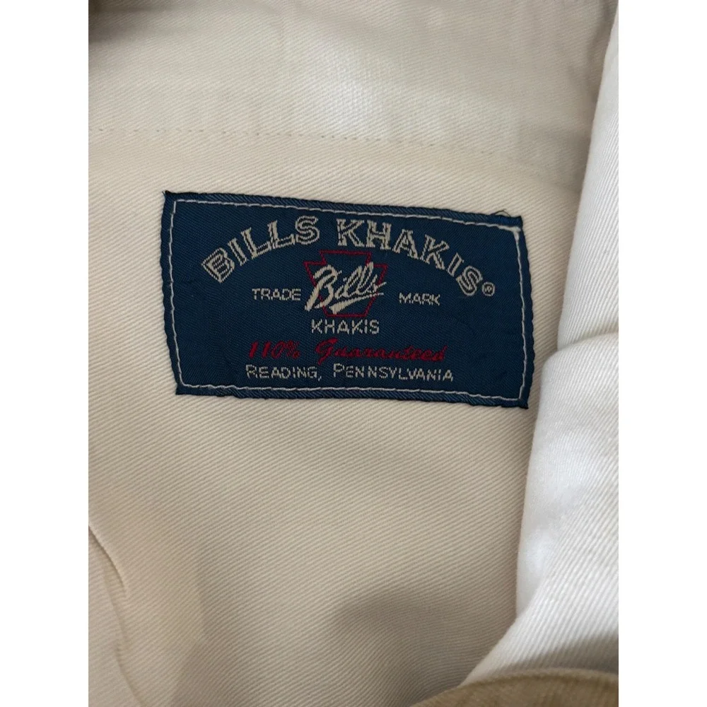 Bills Khakis M2 35x32 Khaki Tan Heavyweight Cotton Twill Pants Made in USA